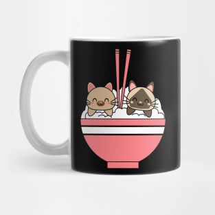 Sushi Cats In Rice Mug